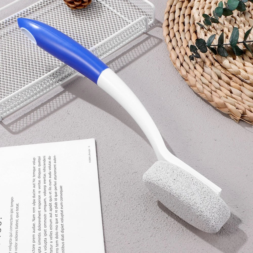Remove The Foot Skin Pumice Stone Body Brush Elderly Long Handled Scrubber