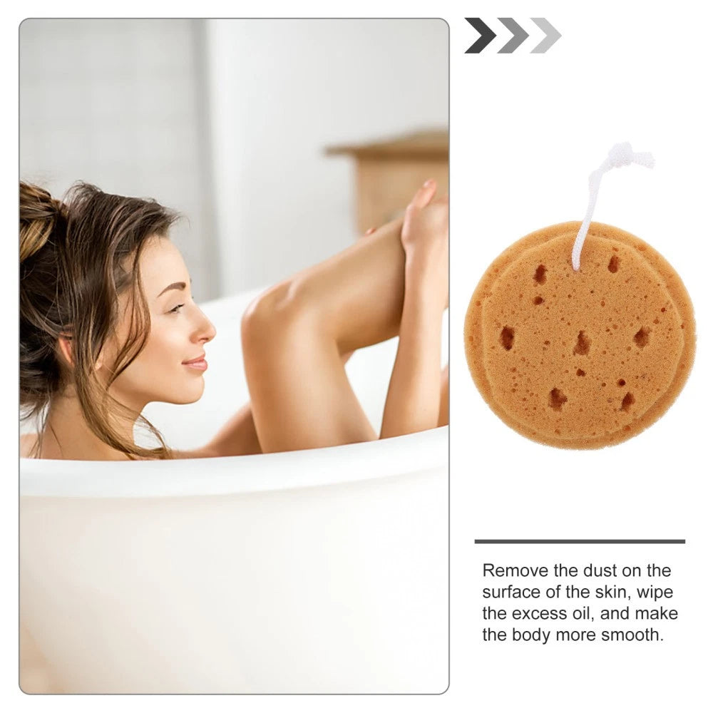 4 Pcs Bath Sponge Scrubbing Sponges Exfoliating Shower Scrubber for Body