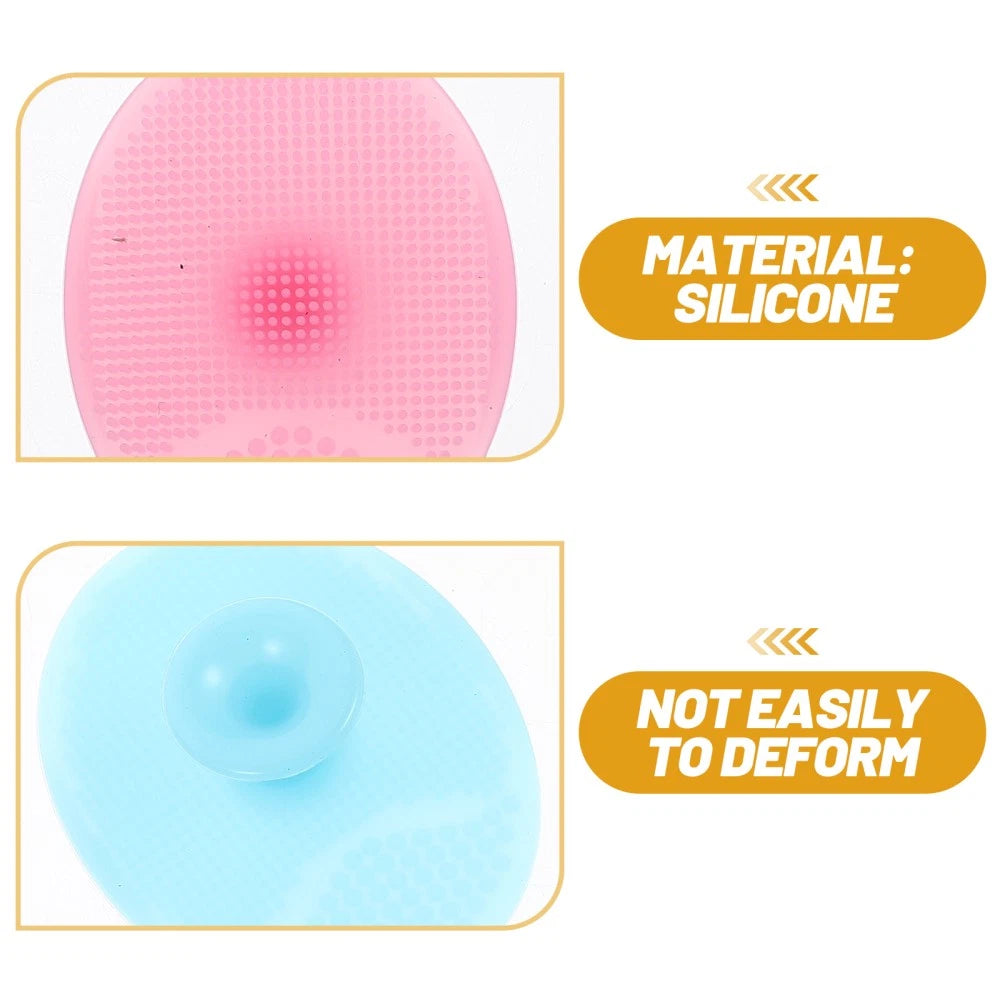 Baby Bath Brush Cleansing Gentle Cleanser Body Scrubber Silicone