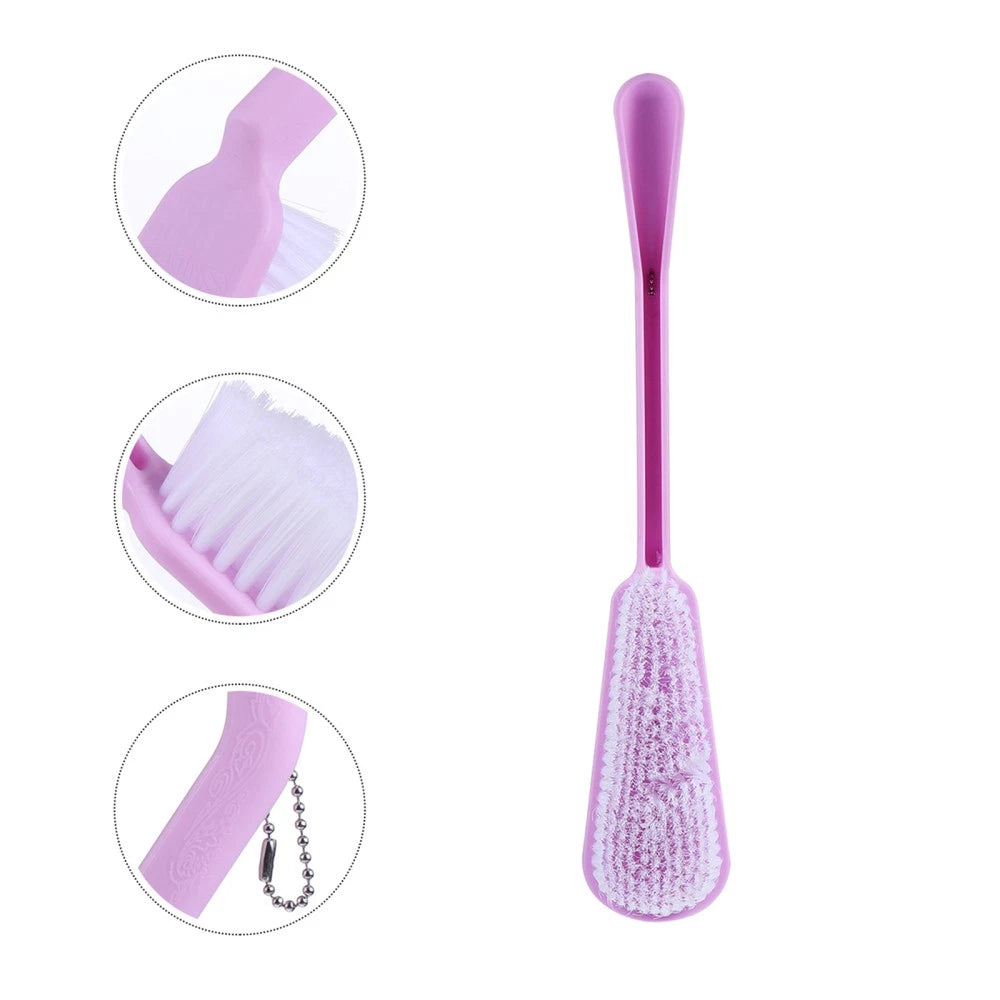 2 Count Back Scrub Brush Miss Man Bathroom Scrubber Body Cleansing