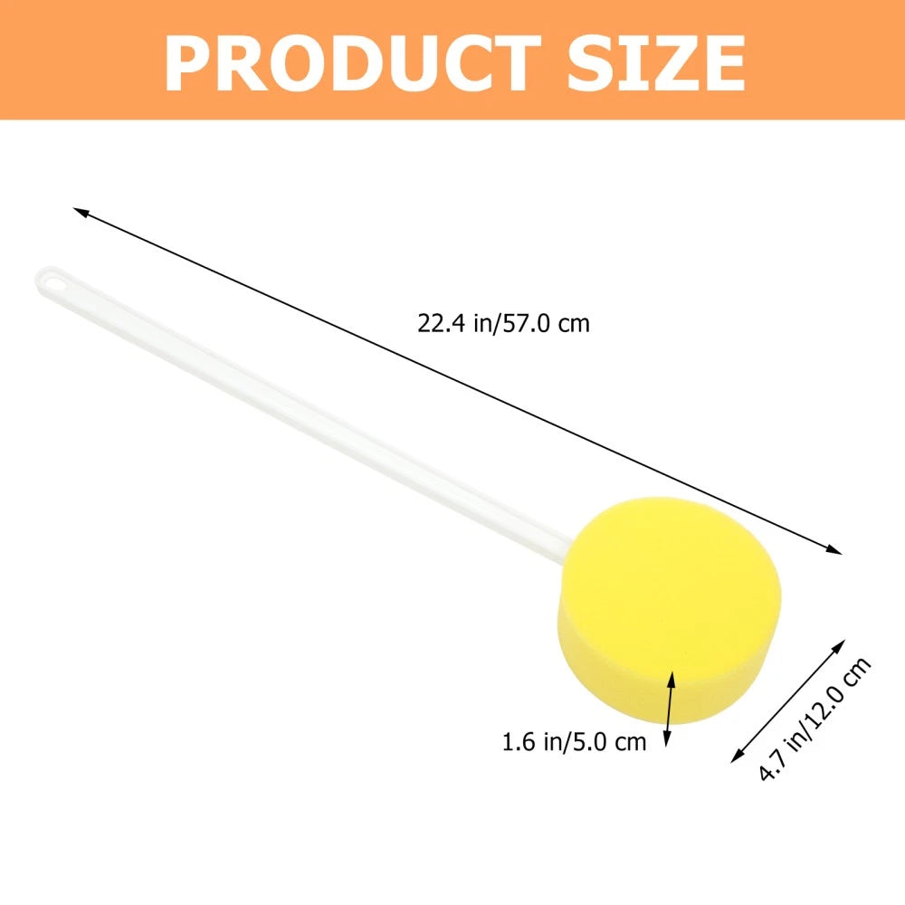 Back Brush Long Handle Scrub Women's Elder Bath Scrubber for Shower Body