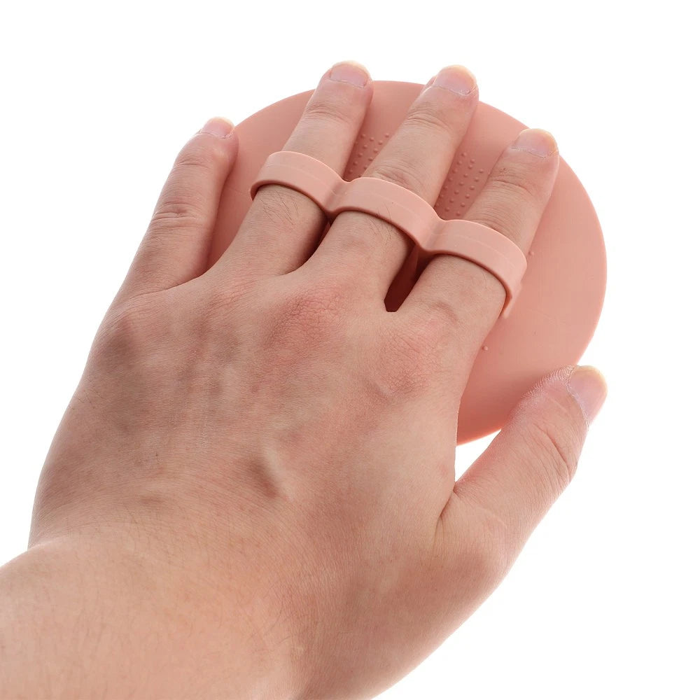 2Pcs Household Scalp Brush Portable Bathing Brush Head Bathing Brush Head