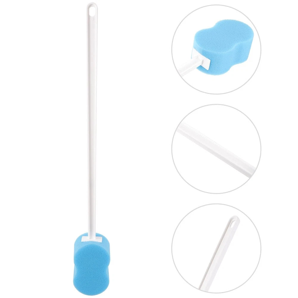 Sponge Back Scrubber Brush Your after Bathing Women's Man for Shower