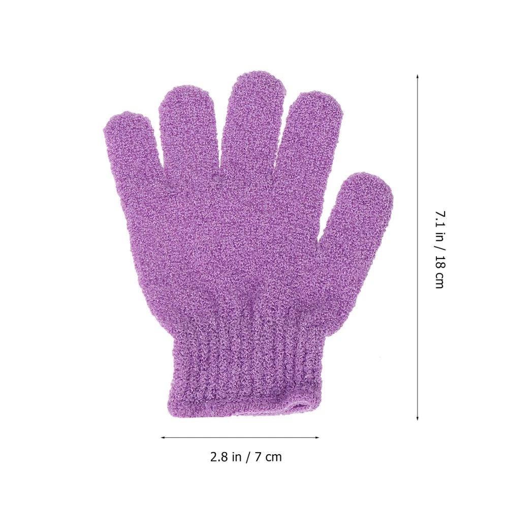 30 Pcs Exfoliating and Scrubbing Gloves Bathroom Body Wash Mitts