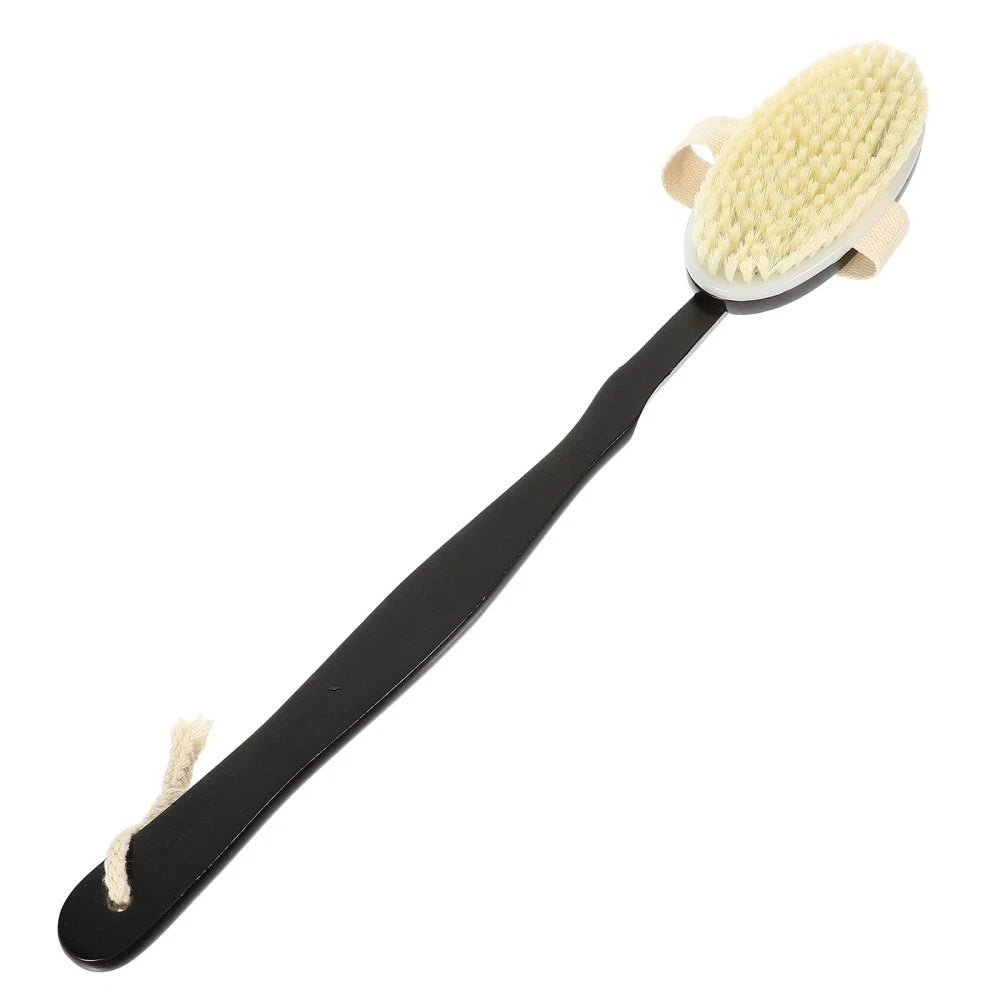 Bend Handle Bath Brush Back Exfoliator Long Handled Shower for Body