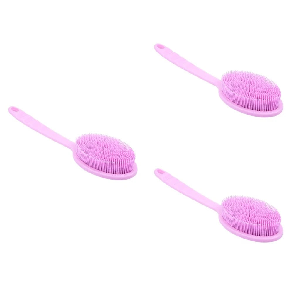 3 PCS Bath Brush Miss Shower Scrubbing Bathing Brushes Women for