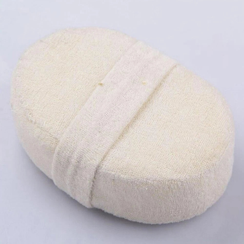 3pcs Loofah Bath Brush Body Scrubber Natural Exfoliator for Men Women