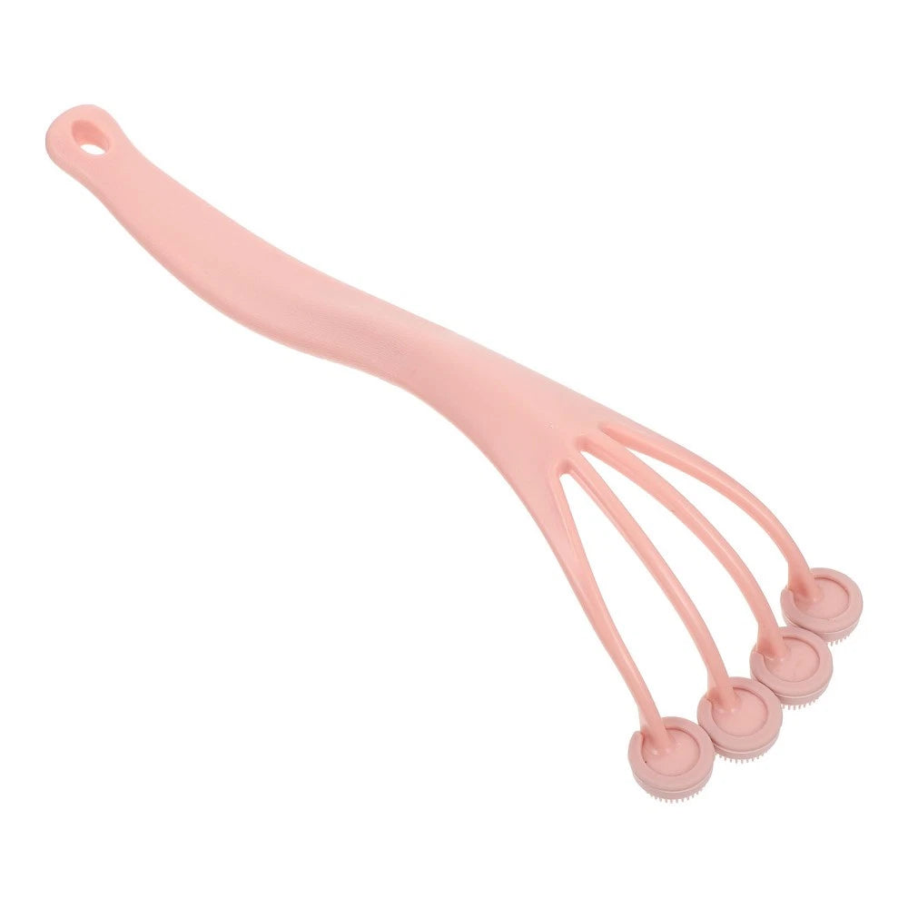 Exfoliating Bath Brush Back Scrubber Body Wash Long Handle for Shower