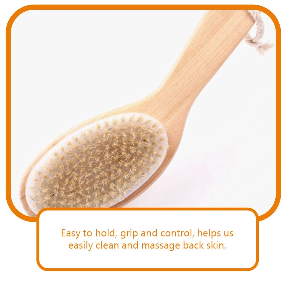 Cleaning and Dead Suit Body Dry Brush Scrub Scrubber Exfoliator