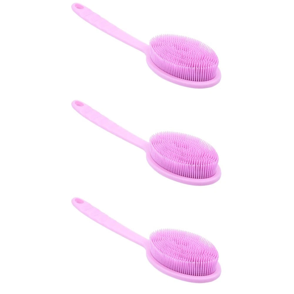 3 PCS Bath Brush Miss Shower Scrubbing Bathing Brushes Women for