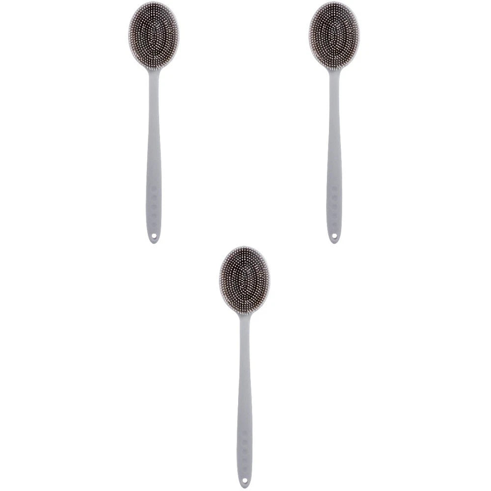 3 pcs  Bath Brush Body Massage Brush Bathroom Shower Brush Whole Body Scrubber