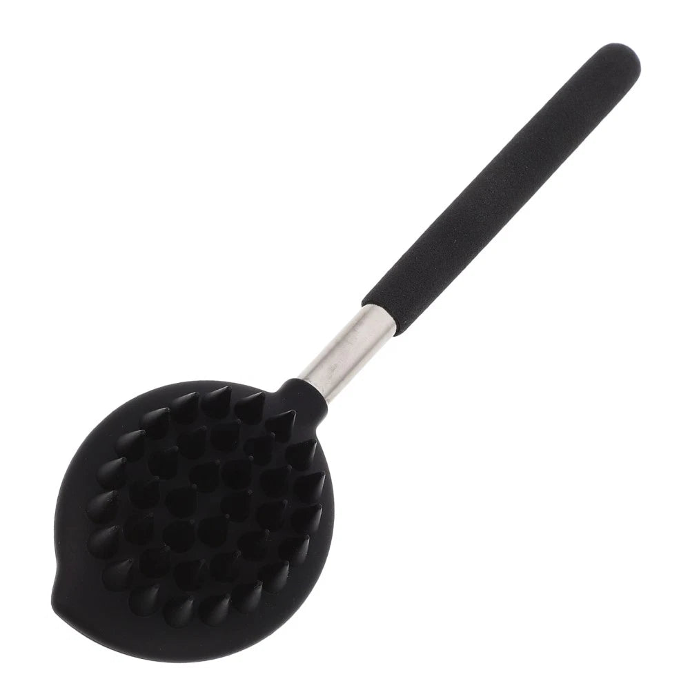 Silicone Bath Brush Back Scrubbing Shower Man Scrubber for Bathroom Body
