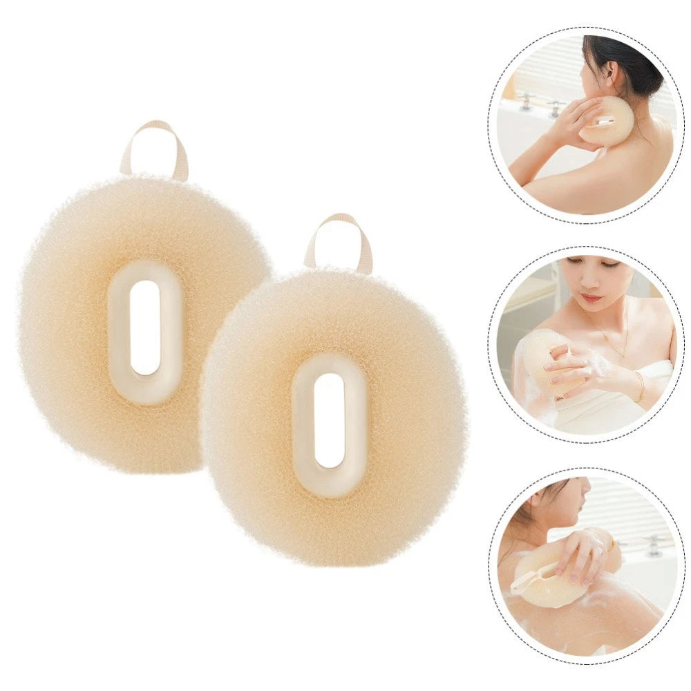 2 Pcs Bath Ball Brush Travel Exfoliating Shower Scrubber Exfoliator