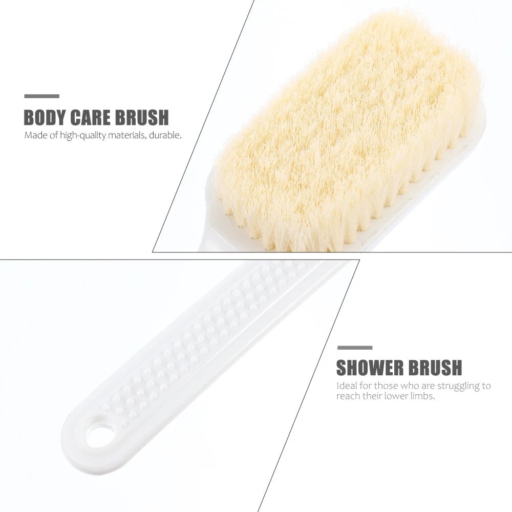 Back Scrub Brush Bath Shower Body for Bathroom Scrubber with Long Handle