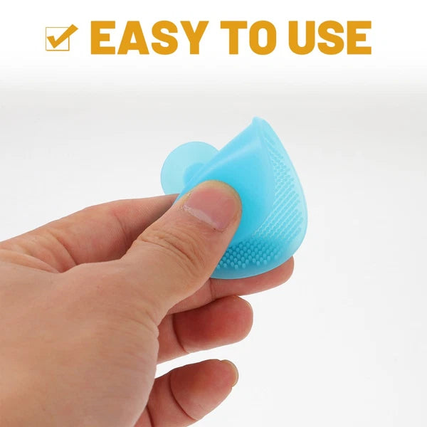 Baby Bath Brush Gentle Cleanser Cleansing Silicone Scrubbers Shower