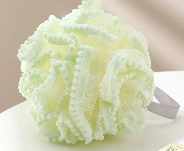 2pcs flower Bath Pearl bath ball not loose bath flower ball lovely lather bath