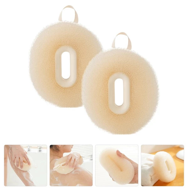 2 Pcs Bath Ball Brush Travel Exfoliating Shower Scrubber Exfoliator