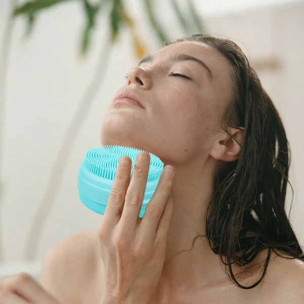 Bath Brush Silicone Loofah Body Scrubber Washing Miss Exfoliator