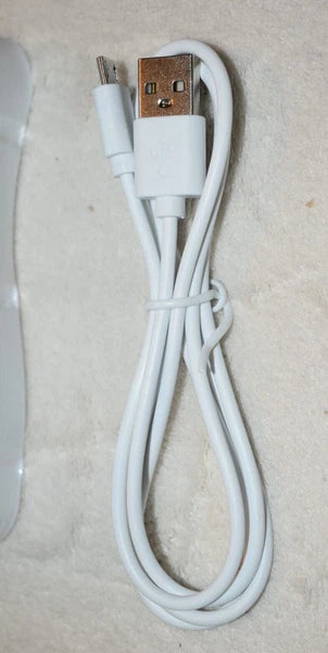 Blushly Rechargeable Exfoliating Body Brush: 6 Heads, 14"  Perfect for Showering