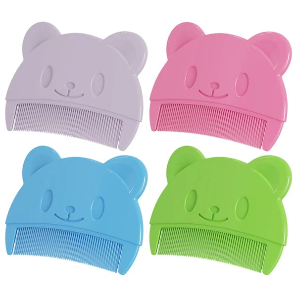 4 Pcs Baby Comb Men and Women Bath Brush for Newborns Brushes Cradle Cap