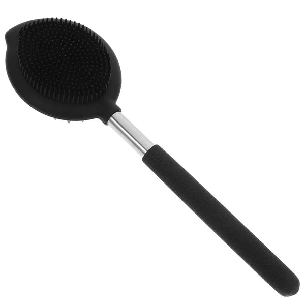Silicone Bath Brush Back Scrubbing Shower Man Scrubber for Bathroom Body