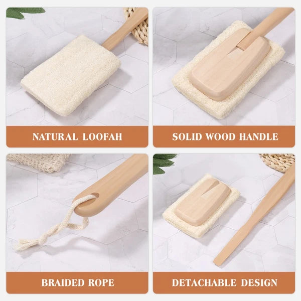 Loofah Bath Brush Scrub Shower Scrubber for Cleaning Man Brushes