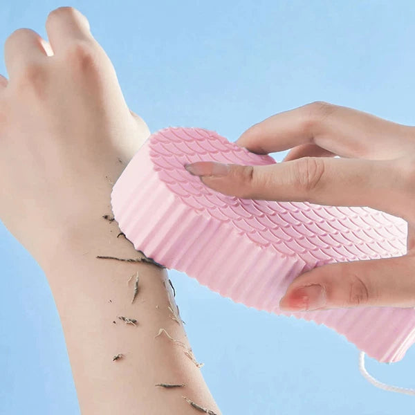 Exfoliating Ultra Soft Bath Body Shower Sponge Skin Friendly Massage Spa Brush