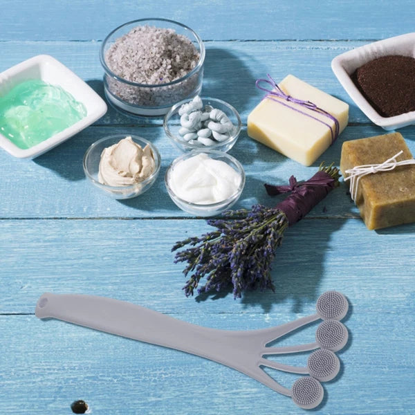 3 Pieces Exfoliating Bath Brush Body Brushes for Shower Tool Back