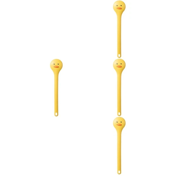 4 PCS Bath Brush Shower Exfoliator Body Scrubber Lymphatic for Tub Cleaning