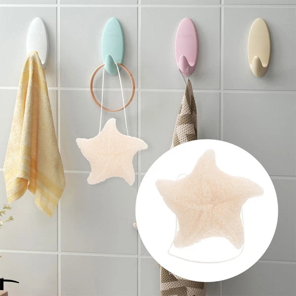 4 Pcs Sponge Bath Brush Toddler Baby Shower Scrubber for Bathing