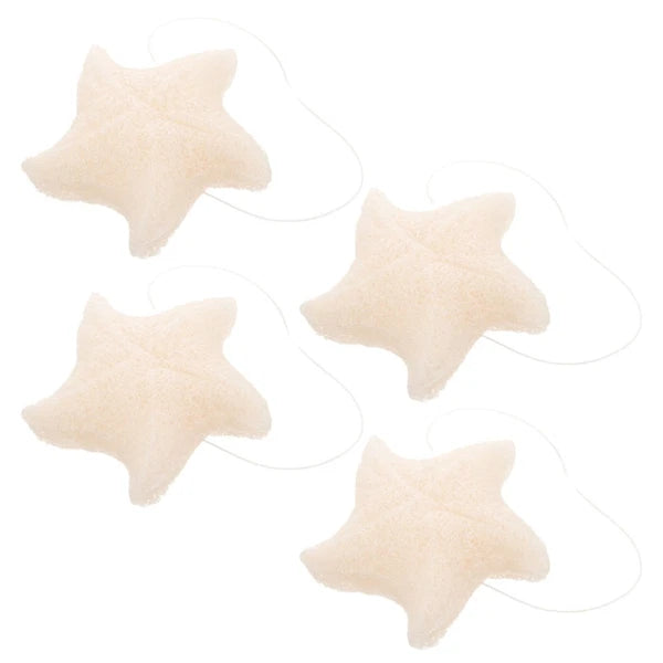 4 Pcs Sponge Bath Brush Toddler Baby Shower Scrubber for Bathing