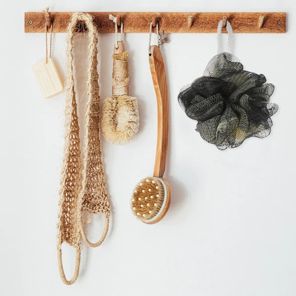 4 Pcs Back Shower Multi-functional Exfoliating Bath Brush