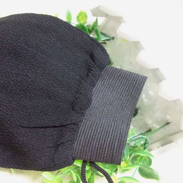 Exfoliating Mitt Back Scrubber Gloves and Dead Skin Remover for Body Bath