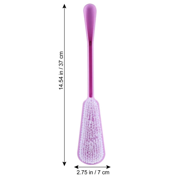 2 Count Back Scrub Brush Miss Man Bathroom Scrubber Body Cleansing