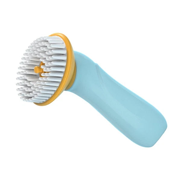 Set of 2 Pet Bath Brush Pets Massager Comb Dog Bathing Tool Dogs