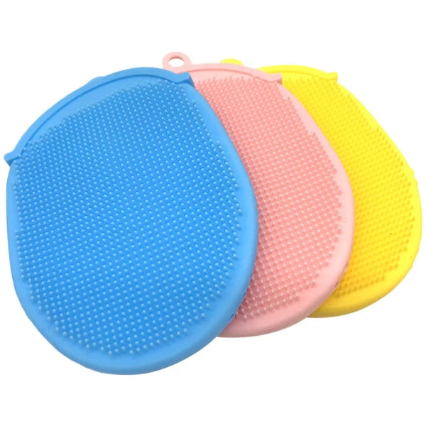 3 Pcs Bath Brush Exfoliating Body Bathing Tool Cleaning Massager