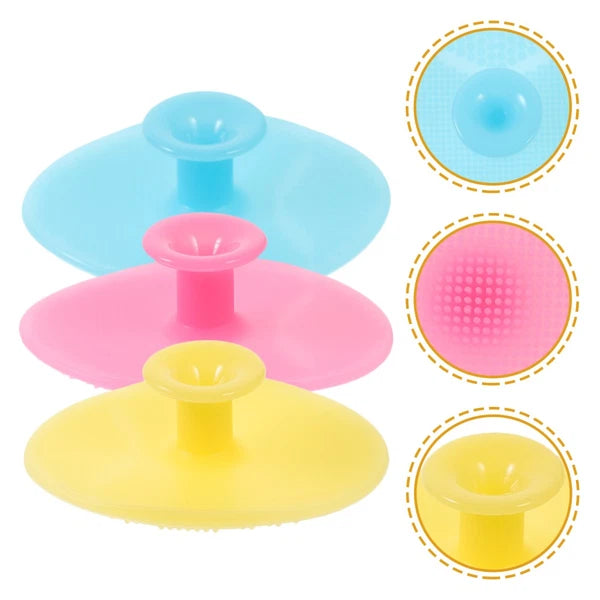 Baby Bath Brush Cleansing Gentle Cleanser Body Scrubber Silicone