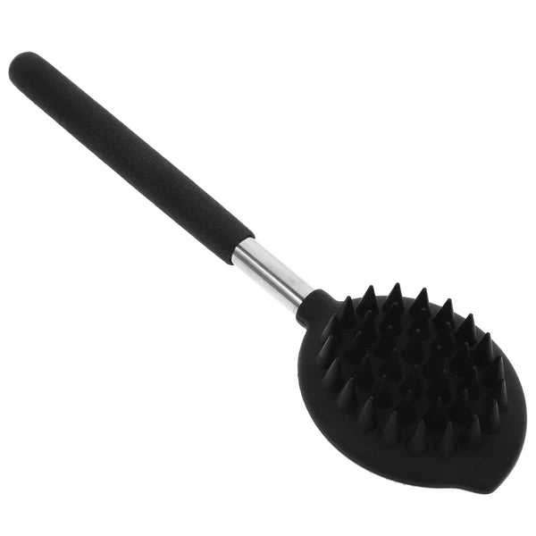 Silicone Bath Brush Back Scrubbing Shower Man Scrubber for Bathroom Body