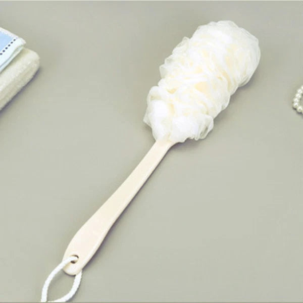 2 Pcs Rub The Back Bath Flowers Bathroom Scrubber Scrubbing Brush