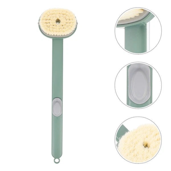 Long Handle Scrub Brush Man Bath Shower Body Scrubber Exfoliating