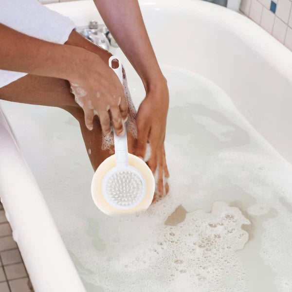 Bath Brush Sponge Adaptive Shower Brushes Exfoliating Back Scrubber