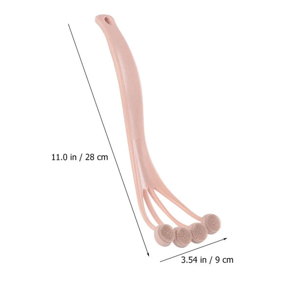 Back Cleaner for Shower Exfoliating Brush Body Scruber Scrubber Bath Itching