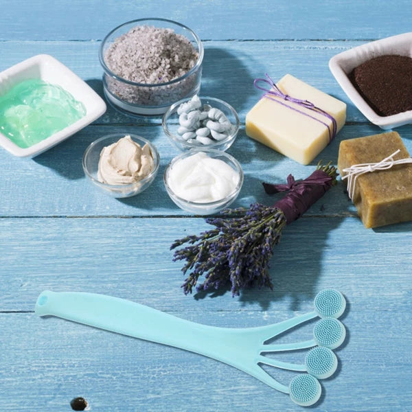 Exfoliating Bath Brush Back Scrubber Shower Long Handle for Tool