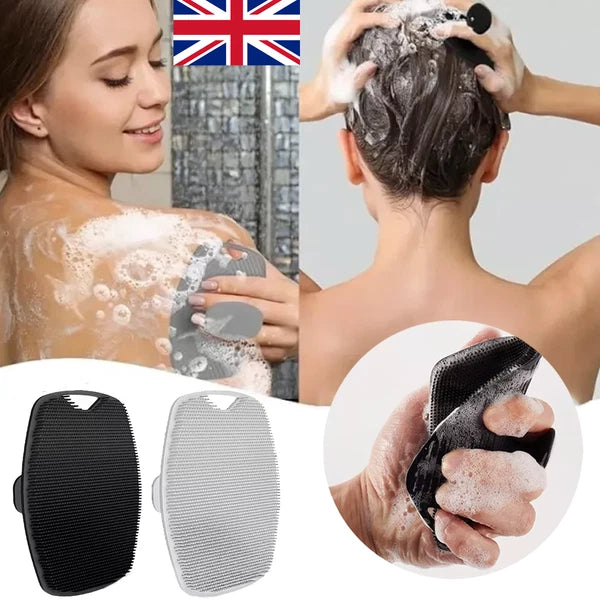 Body Silicone Scrubber Shower Cleaning Brushes Exfoliating Deep Bath Massage