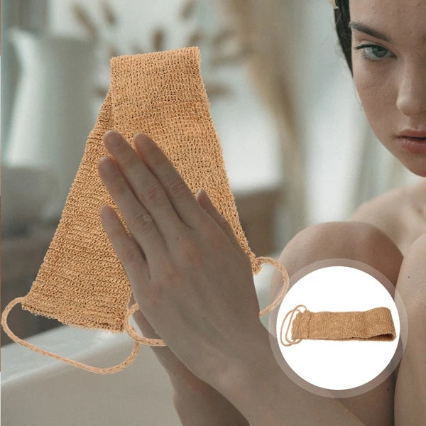 Exfoliating Bath towel Shower Back Brush Exfoliating Back Scrubber Shower Bath L