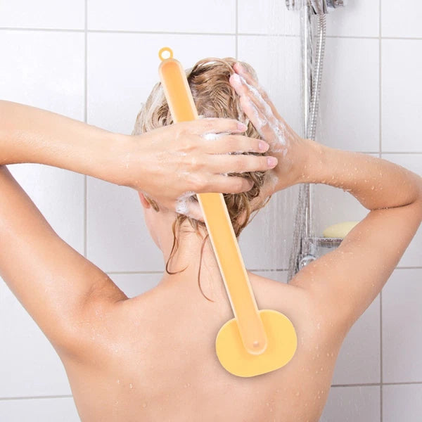 Long Handle Scrub Brush Child Exfoliating Back Scrubbing Shower Bath