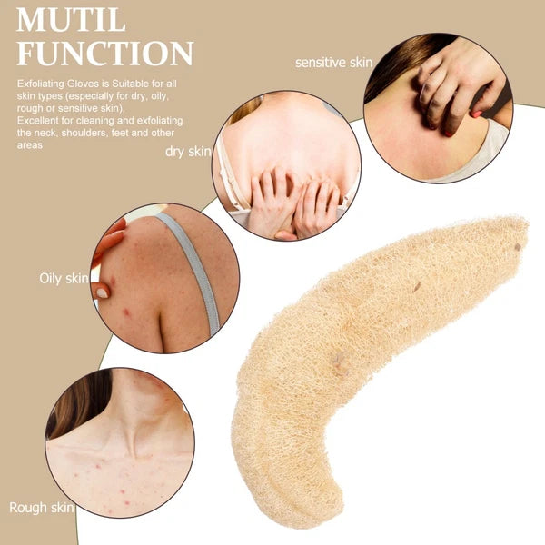 Luffa Bath Towel Loofah Sponge Scrubber Natural Exfoliating Body