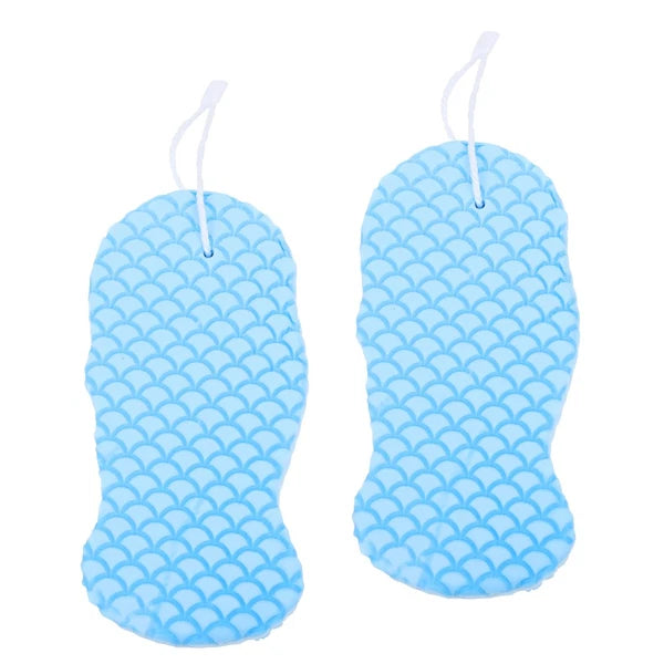 2 Pcs Baby Bath Sponge Man Back Scrub Brush Exfoliant for Shower Bathing