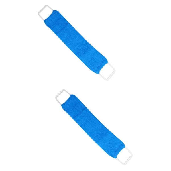 2 Pack Bath Towel Exfoliating Back Shower Man Miss Scrubber Brush