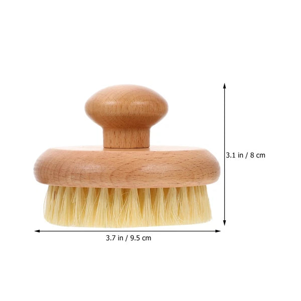 Back Exfoliator for Shower Bath Scrubber Body Bathroom Scrubbing Brush